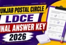 Punjab Postal Circle LDCE Final Answer Key 2026 Out – Check Postal Assistant and Sorting Assistant