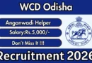 WCD Odisha Anganwadi Helper Recruitment 2026 – Apply Online