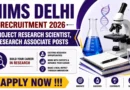 AIIMS Delhi Recruitment 2026 – Apply Online for Project Research Scientist, Research Associate Posts