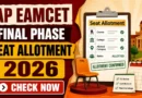 AP EAMCET Final Phase Seat Allotment 2026 Out at cap.apcfss.in – Check Result & Reporting Dates