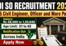 Bank of India SO Recruitment 2026 Notification Out – Apply Online for 205 Civil Engineer, Officer and More Posts