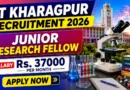 IIT Kharagpur Junior Research Fellow Recruitment 2026 – Apply Online