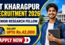 IIT Kharagpur Senior Research Fellow Recruitment 2026 – Apply Online