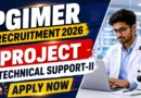 PGIMER Project Technical Support II Recruitment 2026 – Apply Online