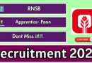 RNSB Apprentice- Peon Recruitment 2026 – Apply Online