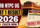 RRB NTPC UG CBT 1 Result 2026 (CEN 07/2025) Out – Zone-Wise PDF, Scorecard & Cut Off