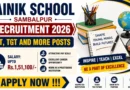 Sainik School Sambalpur Recruitment 2026 – Apply Offline for 14 PGT, TGT and More Posts