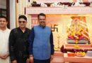 Bhushan Kumar and Shiv Chanana visit Chief Minister Devendra Fadnavis’ residence for Ganpati celebrations