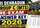 FRI Dehradun MTS Re-Exam Answer Key 2026 (Out) – Download Link at friexam.in