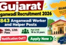 Gujarat Anganwadi Recruitment 2026 Notification Out – Apply Online for 6,843 Anganwadi Worker and Helper Posts