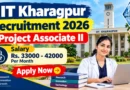 IIT Kharagpur Project Associate II Recruitment 2026 – Apply Online