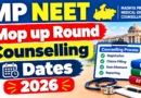 MP NEET Mop-Up Round Counselling Dates 2026 Out – Check Full Schedule Online at dme.mponline.gov.in