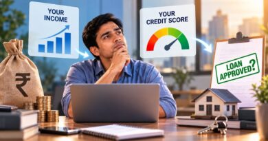 How your income and credit score shape your loan approval chances