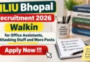 NLIU Bhopal Recruitment 2026 – Walkin for Office Assistants, Multitasking Staff and More Posts