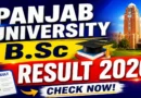 Panjab University B.Sc Result 2026 Out – Check 2nd Semester Result at results.puexam.in