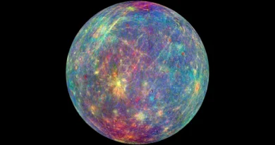 Mercury’s surface reveals a surprisingly fiery past