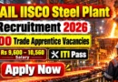 SAIL IISCO Trade Apprentice Recruitment 2026 Notification Out- Apply Online for 200 Posts