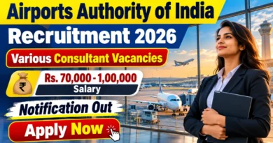 AAI Recruitment 2026 – Apply Online for 18 Junior Consultant, Consultant and More Posts