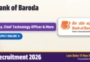 BOB Recruitment 2026 – Apply Online for 4 Dy. Chief Technology Officer, Head AI and More Posts