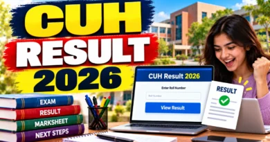 CUH Result 2026 Out – Check UG & PG Semester Results Online at cuh.ac.in