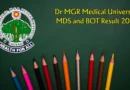 Dr MGR Medical University Result 2026 Out – Check MDS and BOT Result at tnmgrmu.ac.in