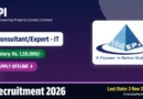 EPI Consultant/ Expert Recruitment 2026 – Apply Offline