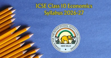 ICSE Class 10 Economics Syllabus 2026-27 – Download Chapter-Wise Topics, Exam Pattern and PDF