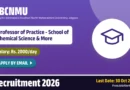 KBCNMU Professor Recruitment 2026 – Apply Online