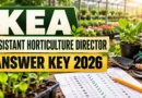 KEA Assistant Horticulture Director Answer Key 2026 Out – Check Paper-1 and Paper-2 Key and Raise Objection