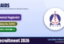 MAIDS Dental Hygienist Recruitment 2026 – Apply Offline