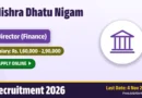 MIDHANI Director Recruitment 2026 – Apply Online