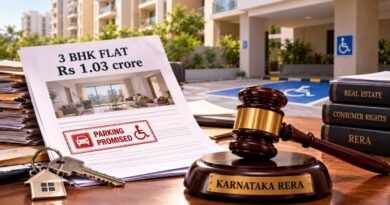 Builder denied disabled parking to Rs 1.03 crore flat buyer; RERA orders relief