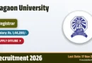 Nagaon University Registrar Recruitment 2026 – Apply Offline