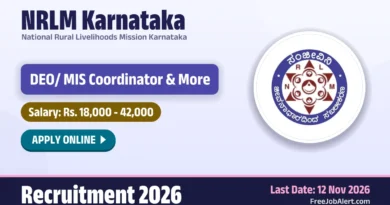 NRLM Karnataka Recruitment 2026 – Apply Online for 32 DEO/ MIS Coordinator, Block Manager and More Posts