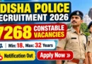 Odisha Police Constable Recruitment 2026 – Apply Online for 7268 Constable, Firefighter and Driver Posts
