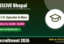 PSSCIVE Bhopal Recruitment 2026 – Walkin for 6 D.T.P. Operator, Assistant Professor and More Posts