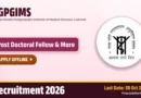 SGPGIMS Post Doctoral Fellow Recruitment 2026 – Walkin for 10 Posts