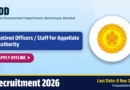 TDD Recruitment 2026 – Apply Offline for 7 Retired Officers / Staff for Appellate Authority Posts