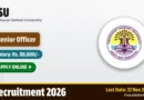 TSU Senior Officer Recruitment 2026 – Apply Online