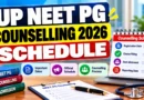 UP NEET PG Counselling 2026 Schedule Out – Round 1 Registration from 21 October, Check Allotment Dates