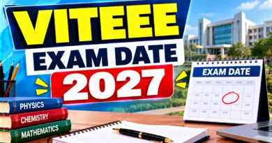 VITEEE Exam Date 2027 – Check Schedule, Admit Card & Timings